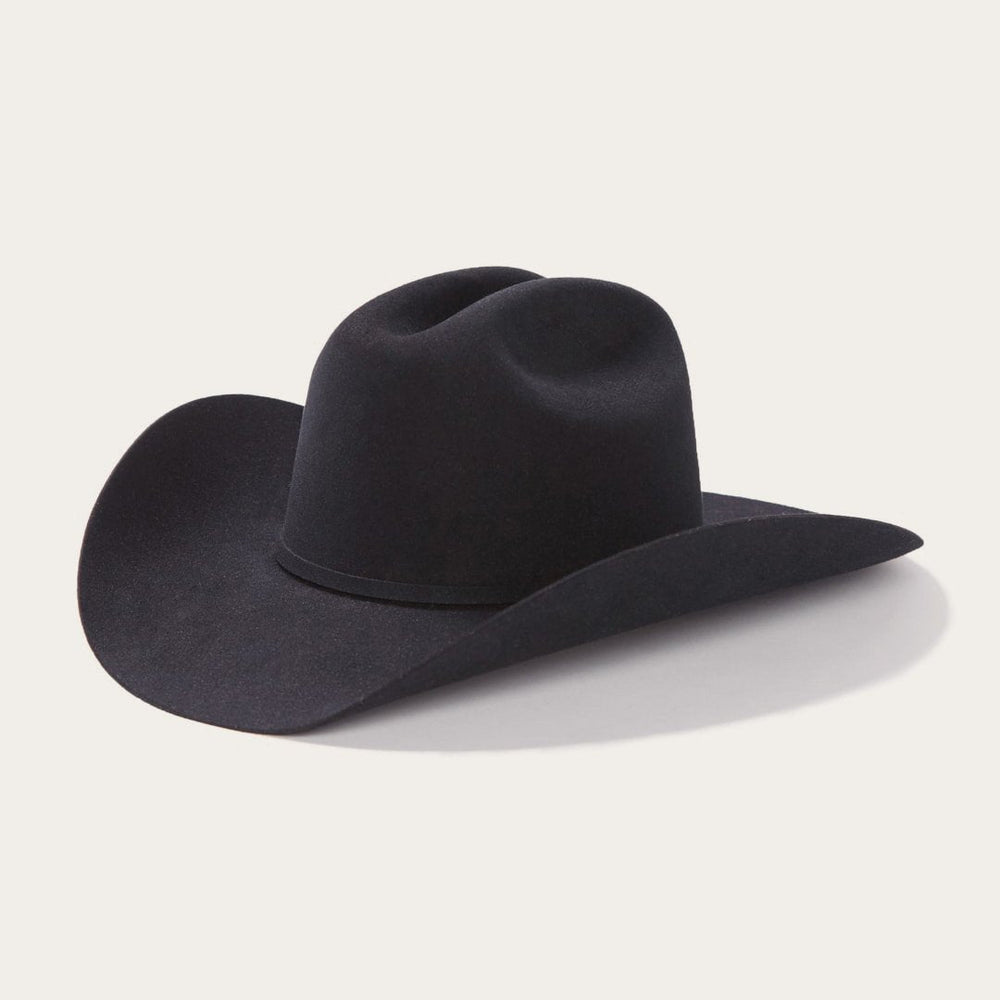 Lariat 5X Cowboy Hat - 4 5/8" Crown Black | Stetson