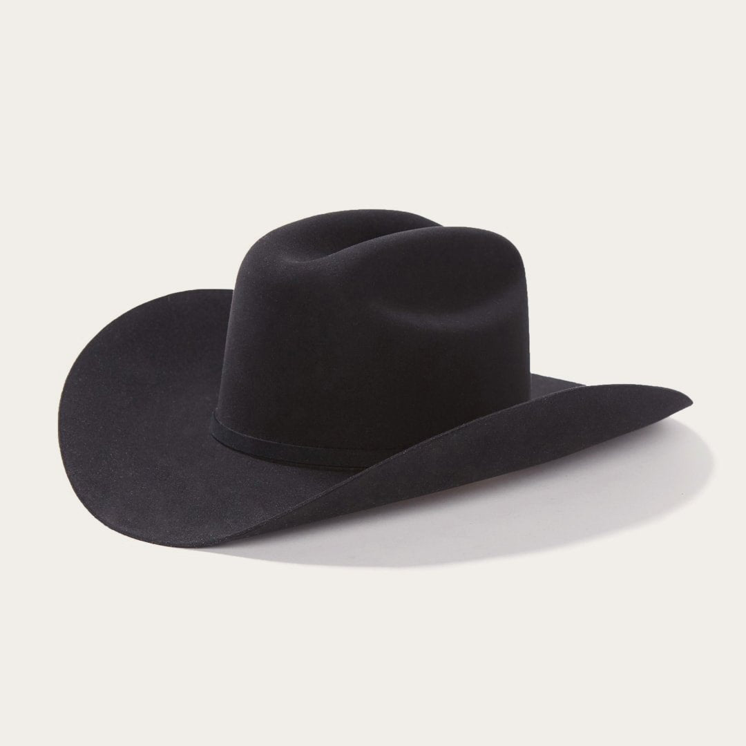 El Presidente 100X Premier Cowboy Hat Black | Stetson