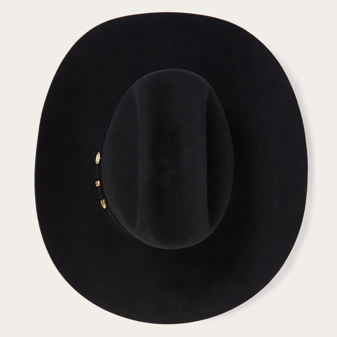 El Presidente 100X Premier Cowboy Hat Black | Stetson
