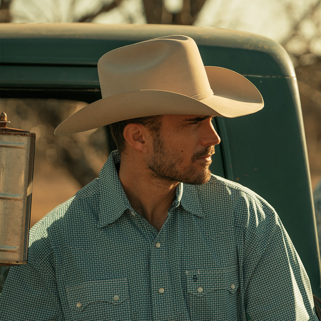 El Presidente 100X Premier Cowboy Hat Silverbelly | Stetson