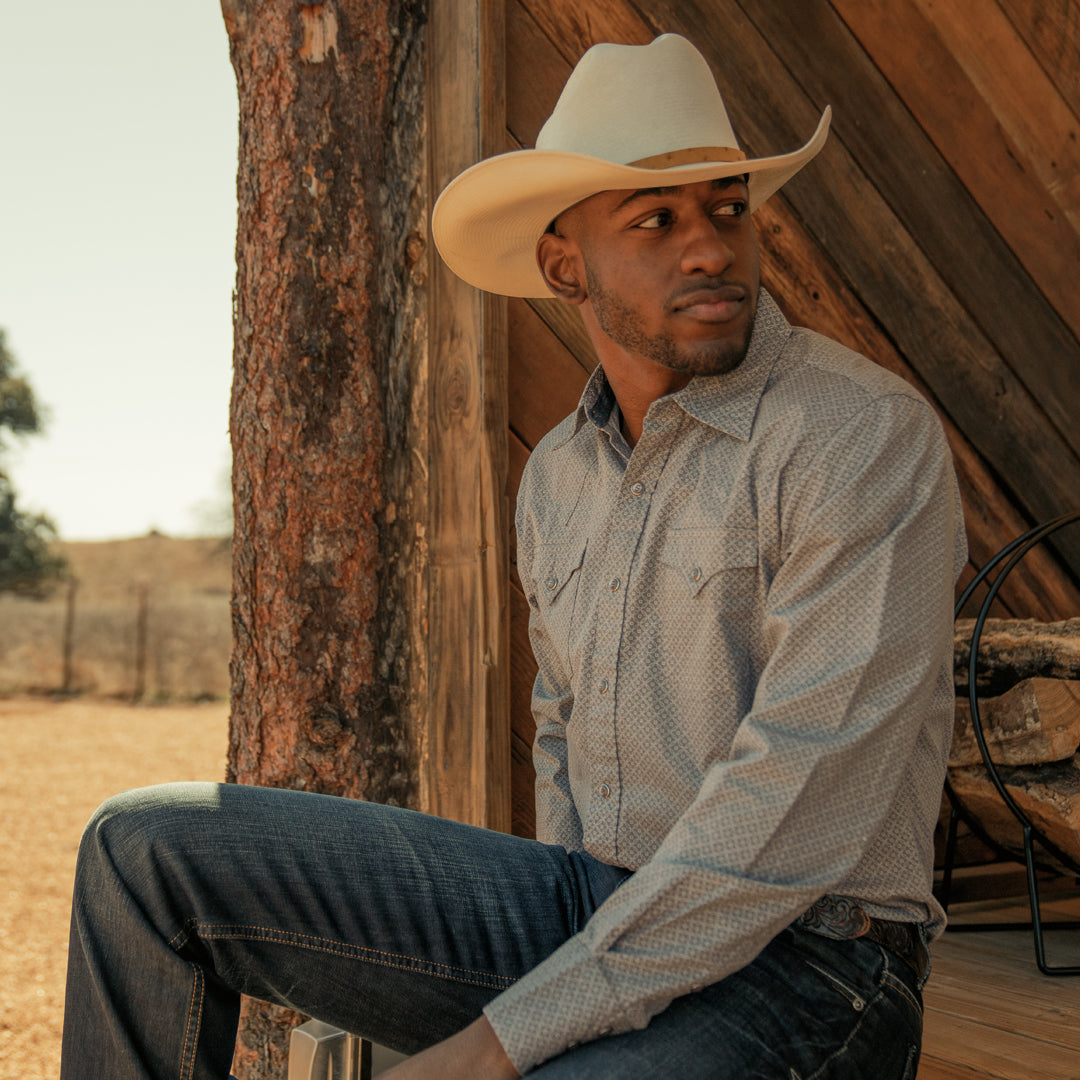 El Noble 500X Straw Cowboy Hat Natural | Stetson
