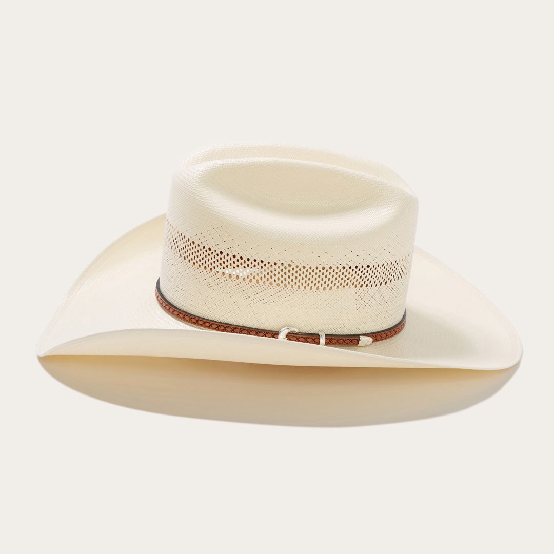 Griffin 100X Straw Cowboy Hat Natural | Stetson