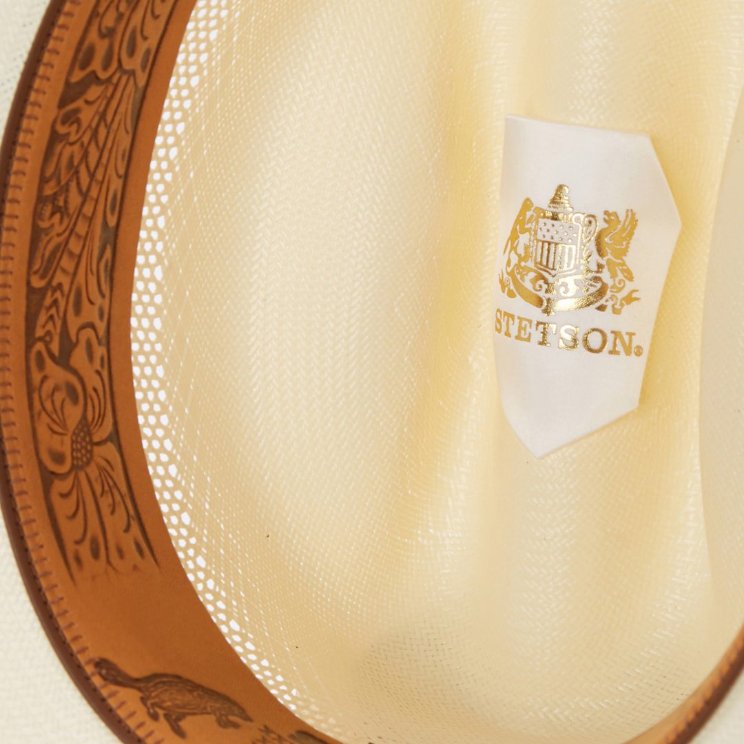 Griffin 100X Straw Cowboy Hat Natural | Stetson