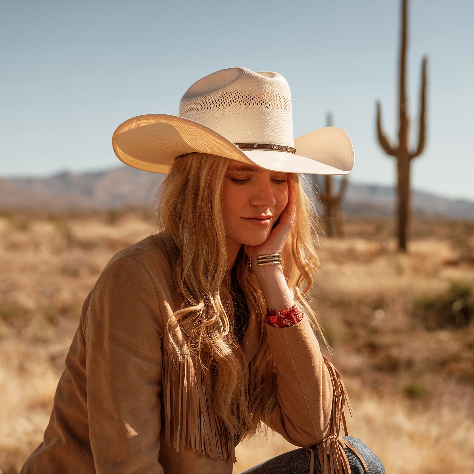 Lobo 10X Straw Cowboy Hat Natural | Stetson