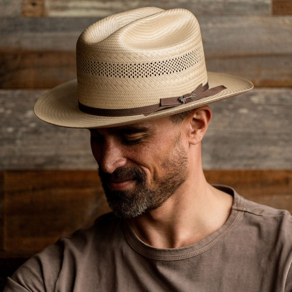 Open Road 10X Straw Cowboy Hat Toasted | Stetson