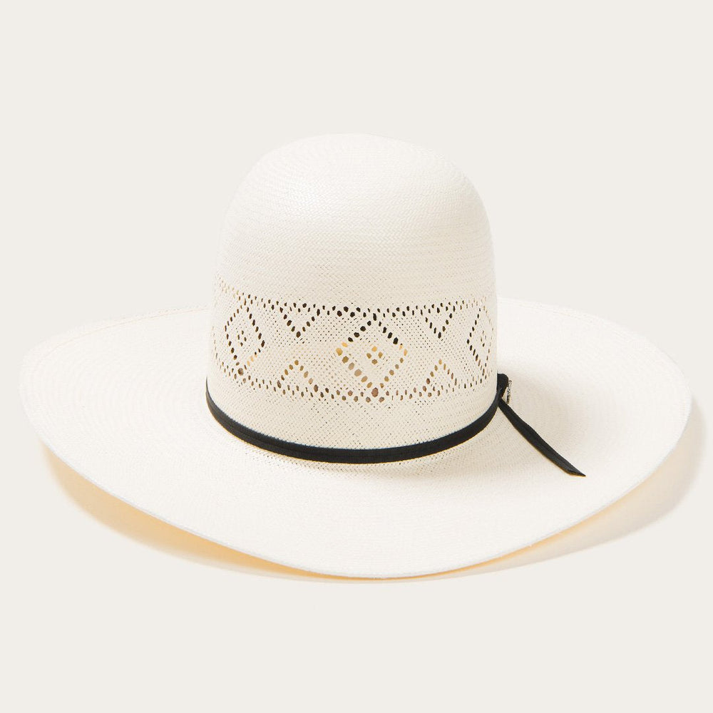 Saddleman 20X Open Crown Straw Cowboy Hat Natural | Stetson