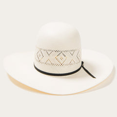 Saddleman 20X Open Crown Straw Cowboy Hat Natural | Stetson