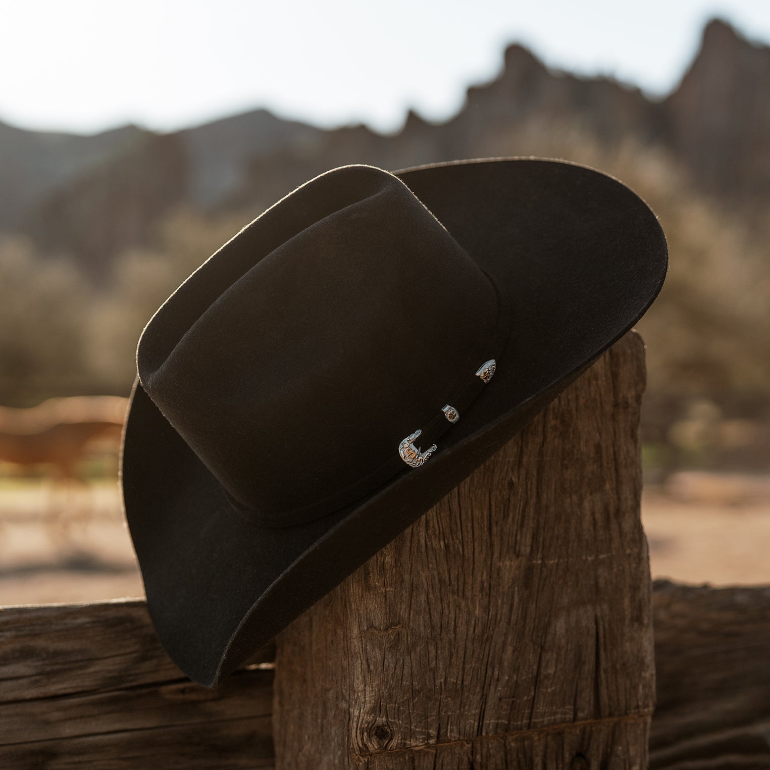 Brenham 4X Cowboy Hat Black | Stetson