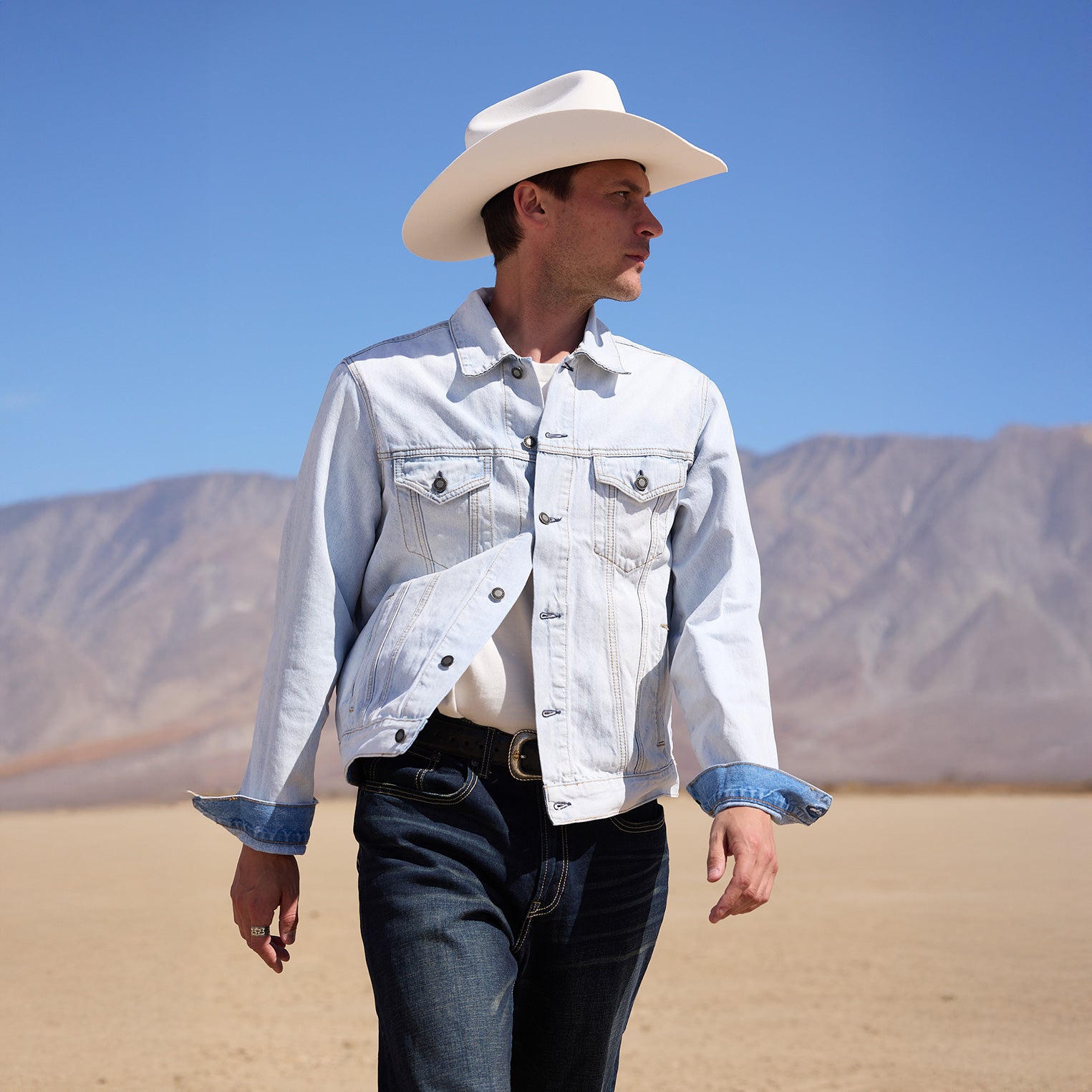 Deadwood 4X Cowboy Hat White | Stetson