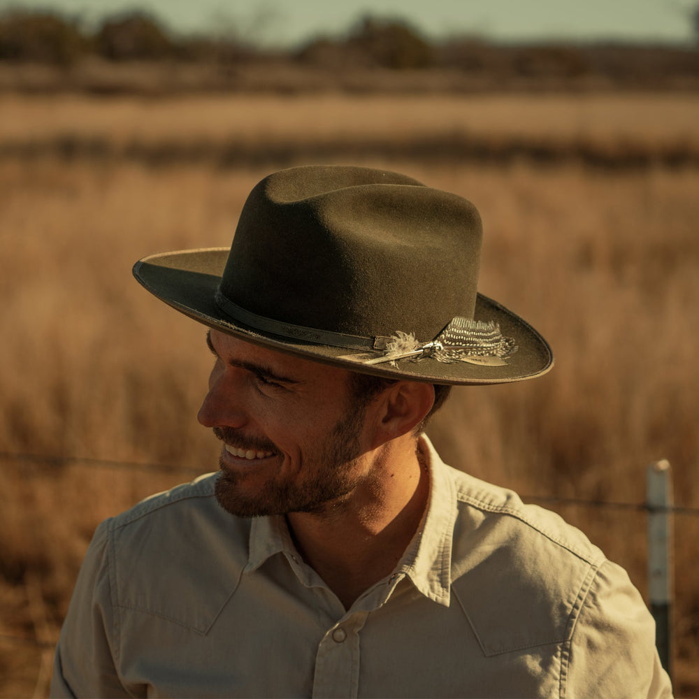 1865 Distressed Open Road Royal Deluxe Sage | Stetson