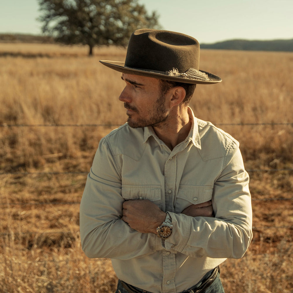 1865 Distressed Open Road Royal Deluxe Walnut | Stetson