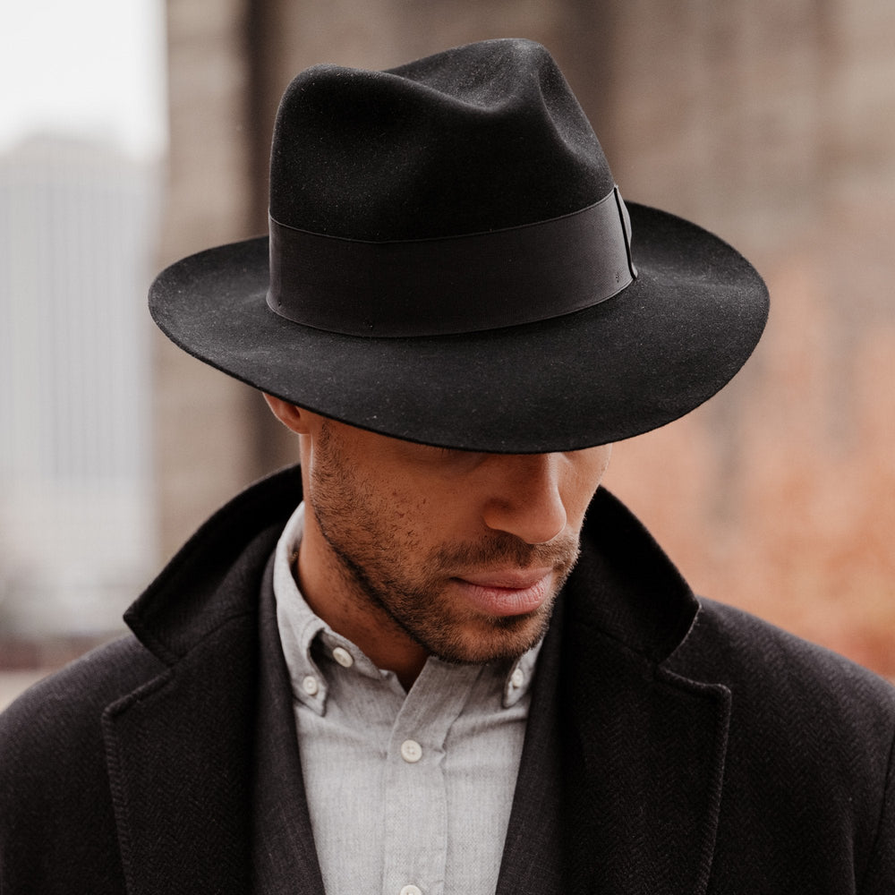 Temple Fedora Black | Stetson
