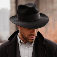 Temple Fedora Black | Stetson