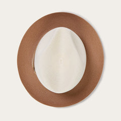 Andover Milan Fedora Ivory Cognac | Stetson