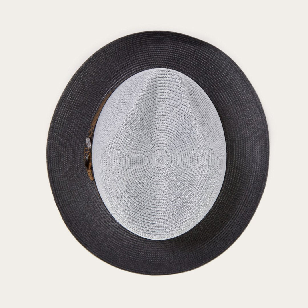 Andover Milan Fedora Grey Black | Stetson