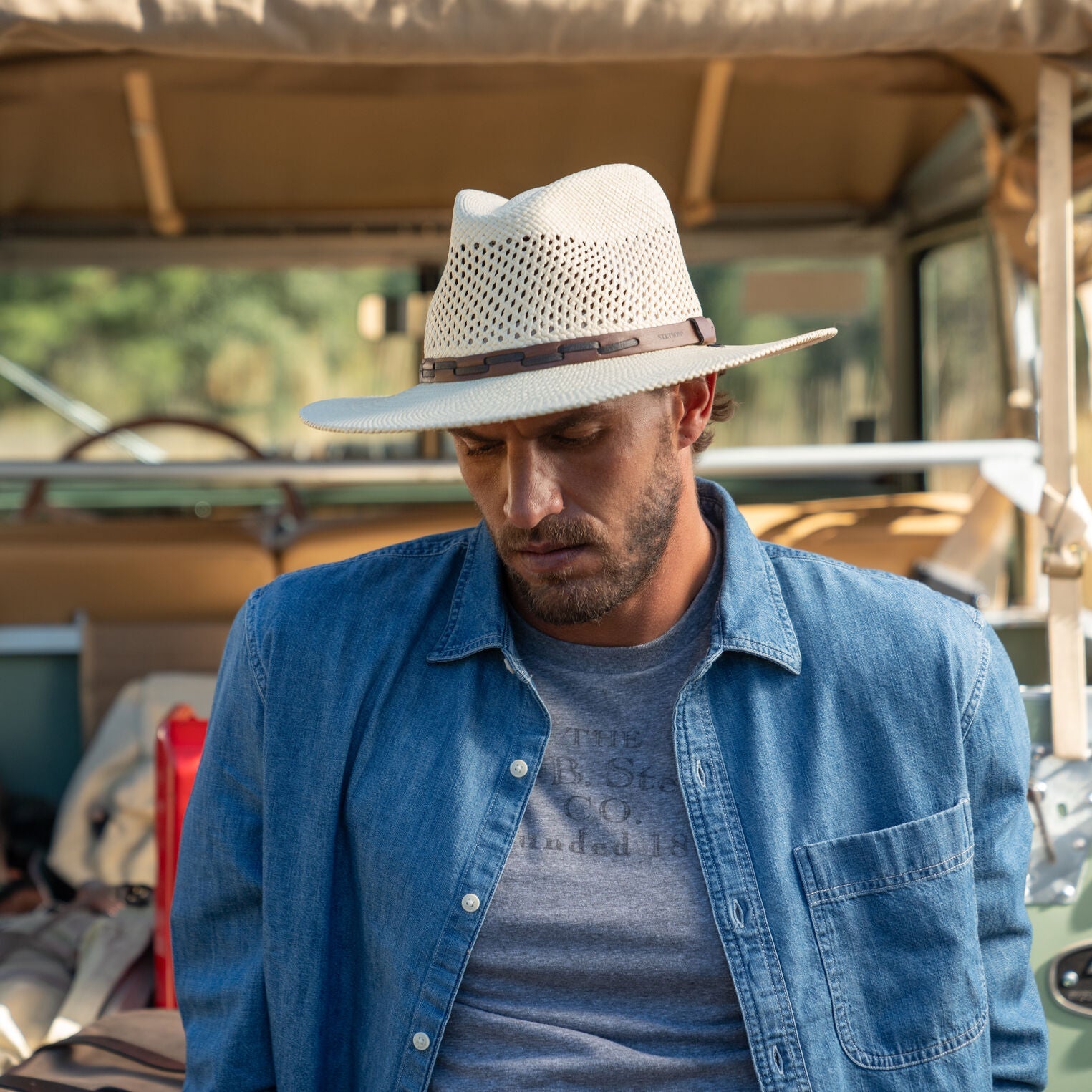 Airway Panama Safari Hat Natural | Stetson