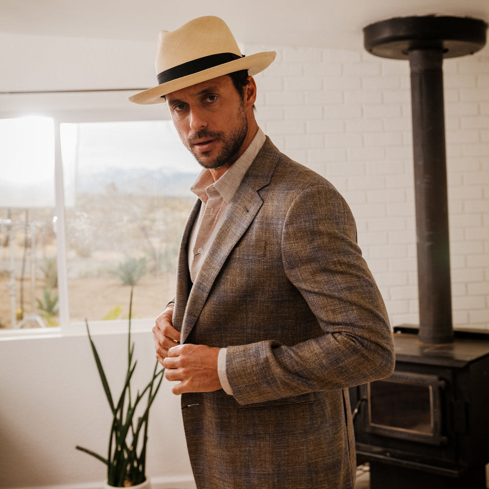 Center Dent Panama Fedora Natural | Stetson