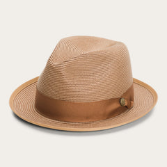Latte Milan Fedora Cognac | Stetson