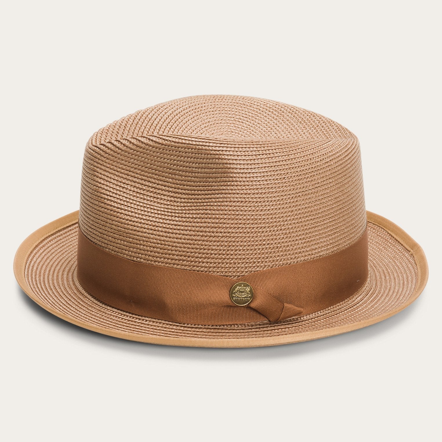 Latte Milan Fedora Cognac | Stetson