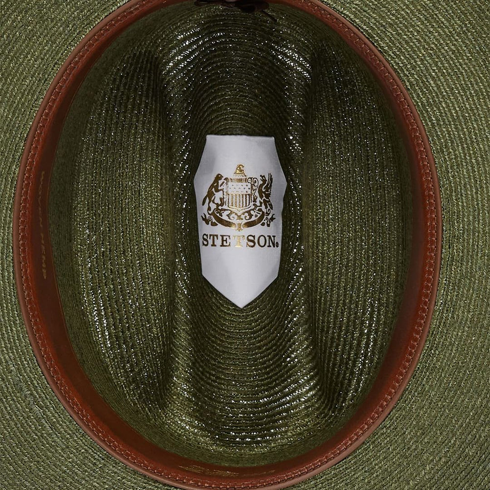 Hemp Straw Open Road Sage | Stetson