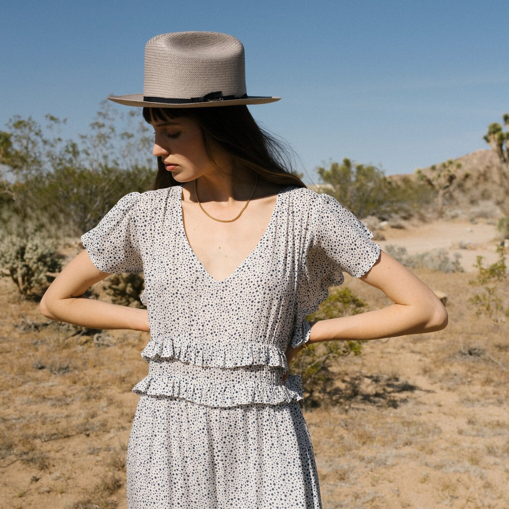 Open Road Straw Hat Taupe | Stetson