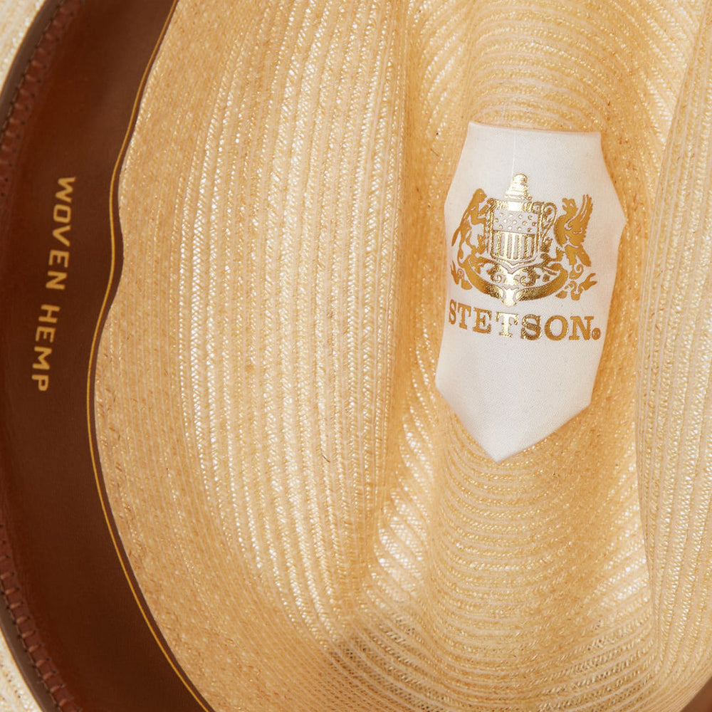 Hemp Straw Open Road Natural | Stetson