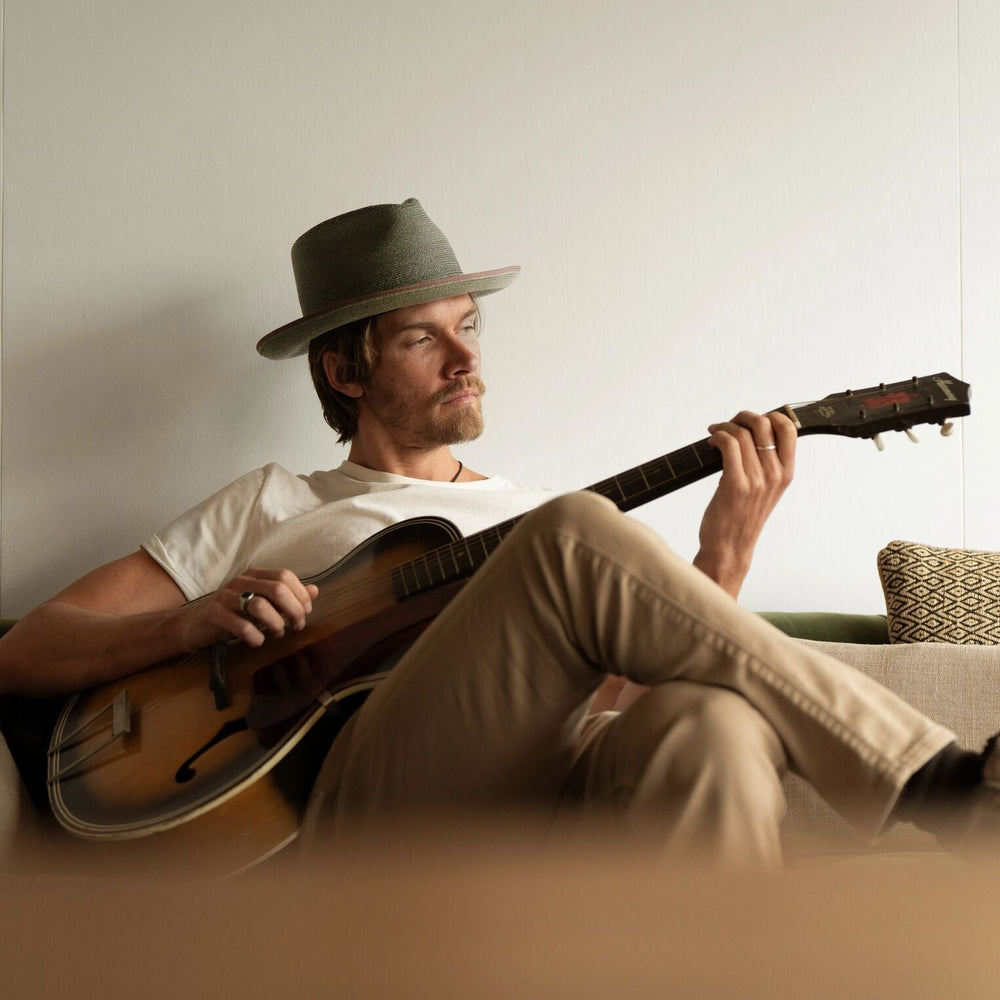 Stratoliner Hemp Fedora Sage | Stetson