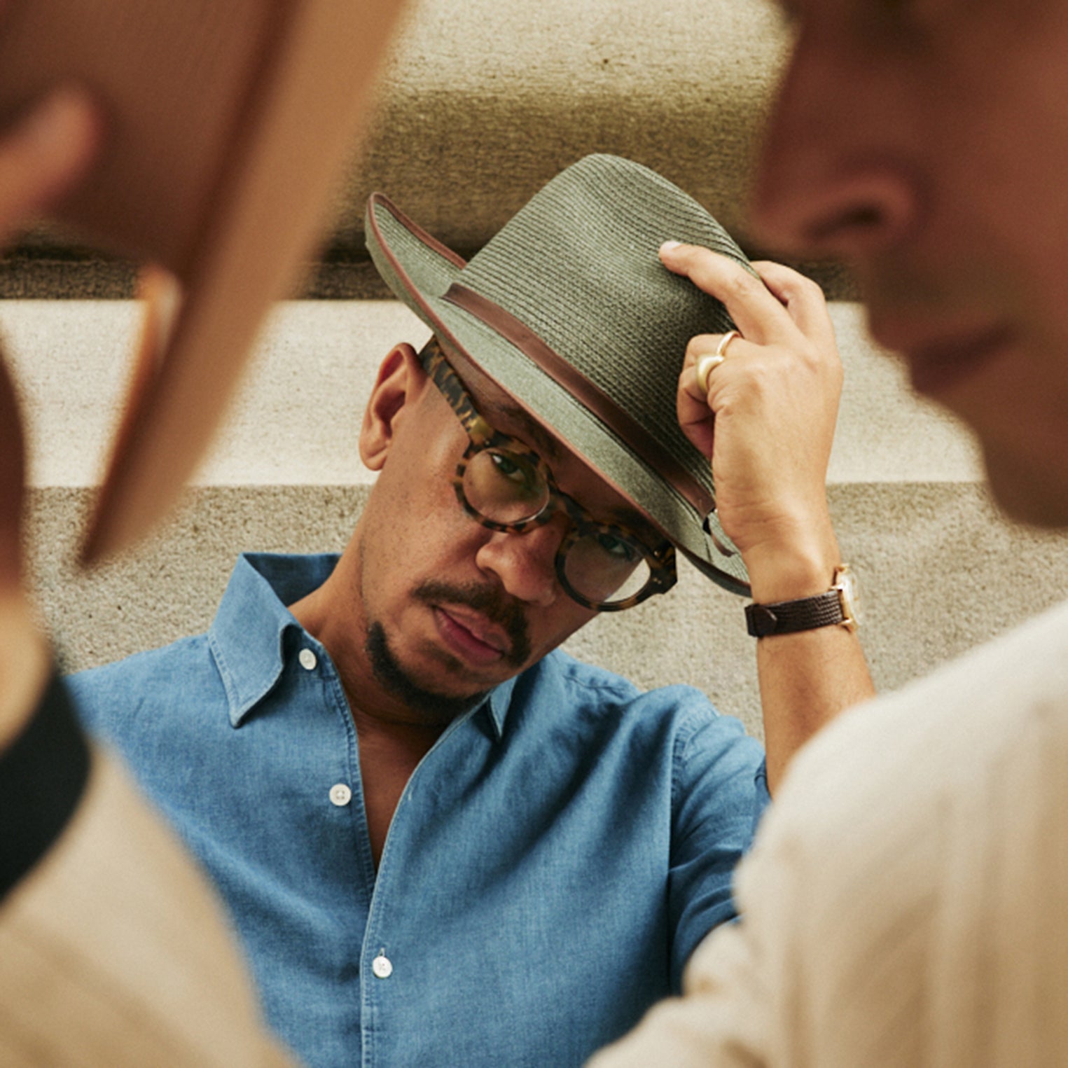 Stratoliner Hemp Fedora Sage | Stetson