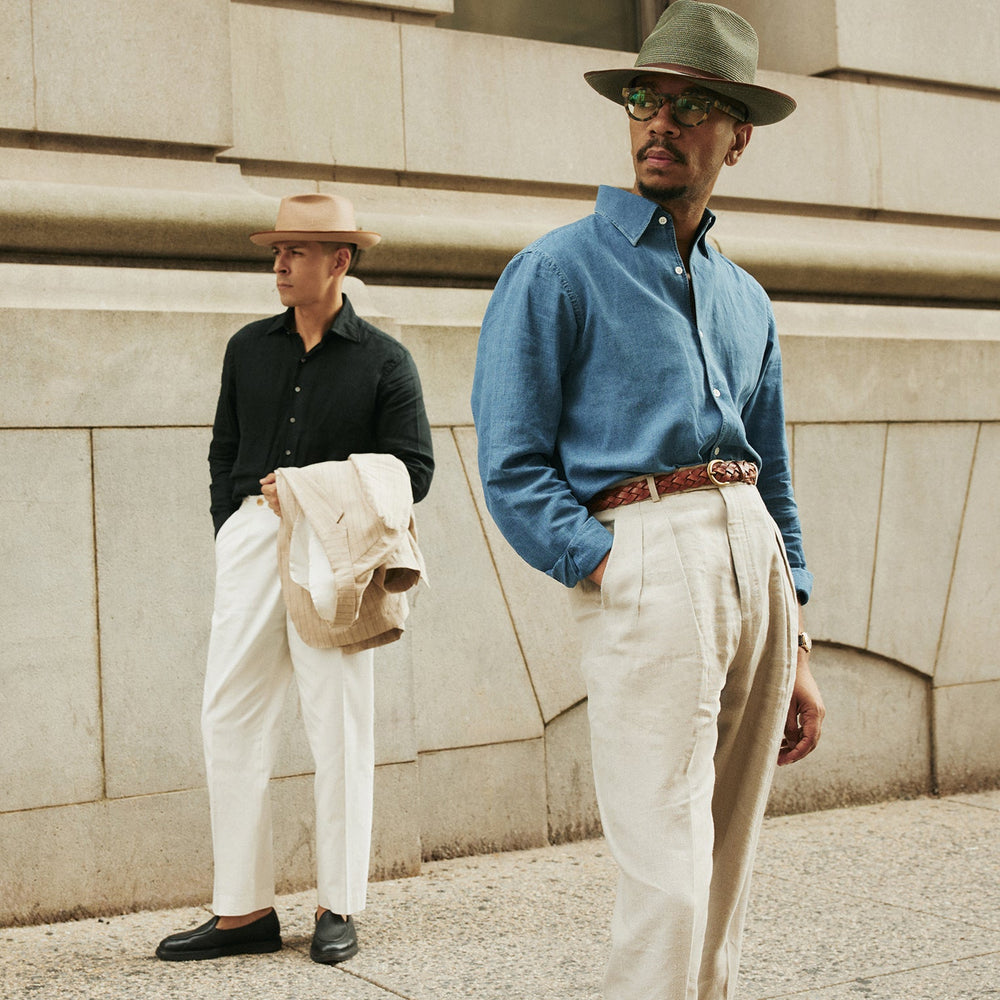 Stratoliner Hemp Fedora Sage | Stetson