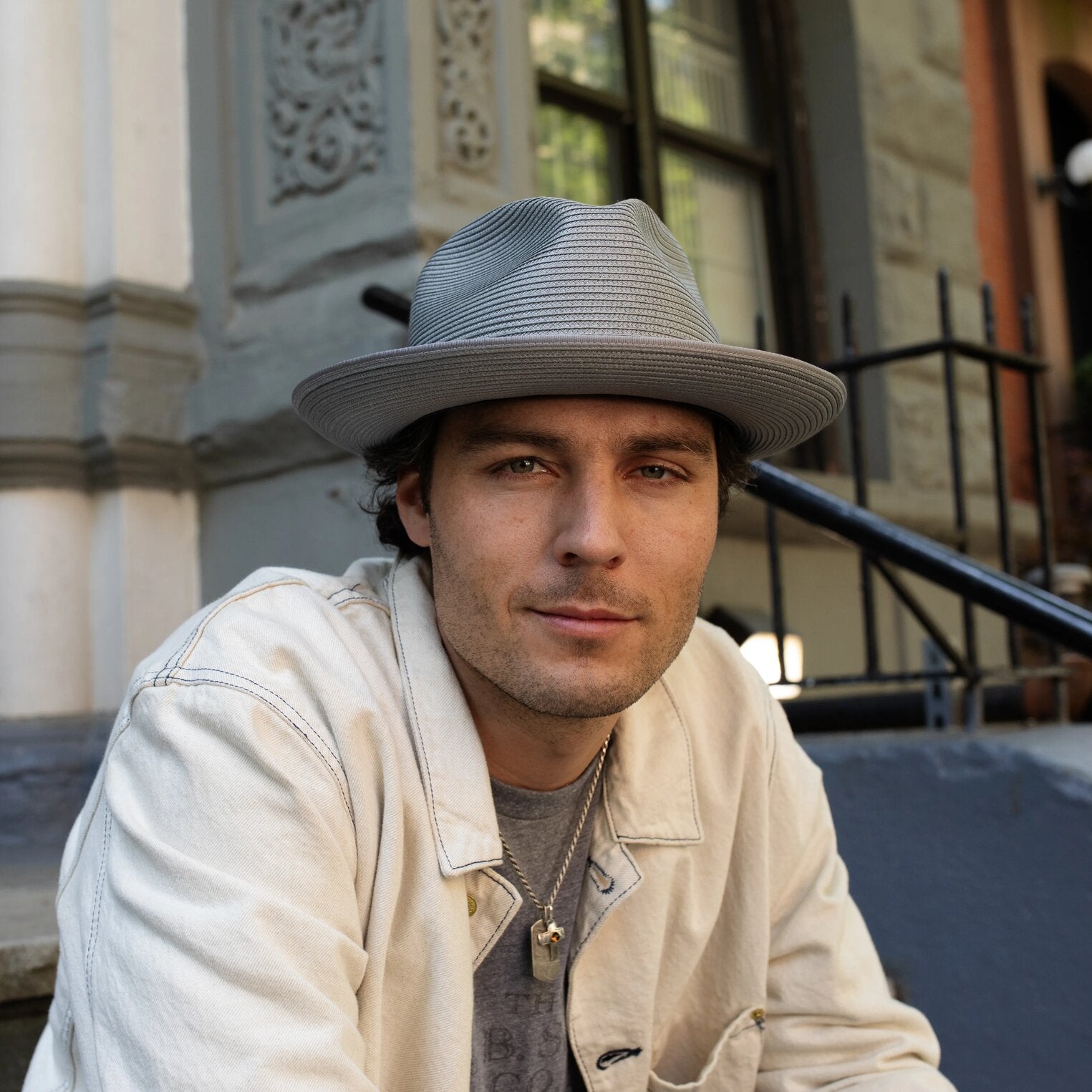 Stratoliner Milan Fedora Grey | Stetson