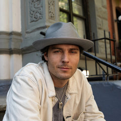 Stratoliner Milan Fedora Grey | Stetson