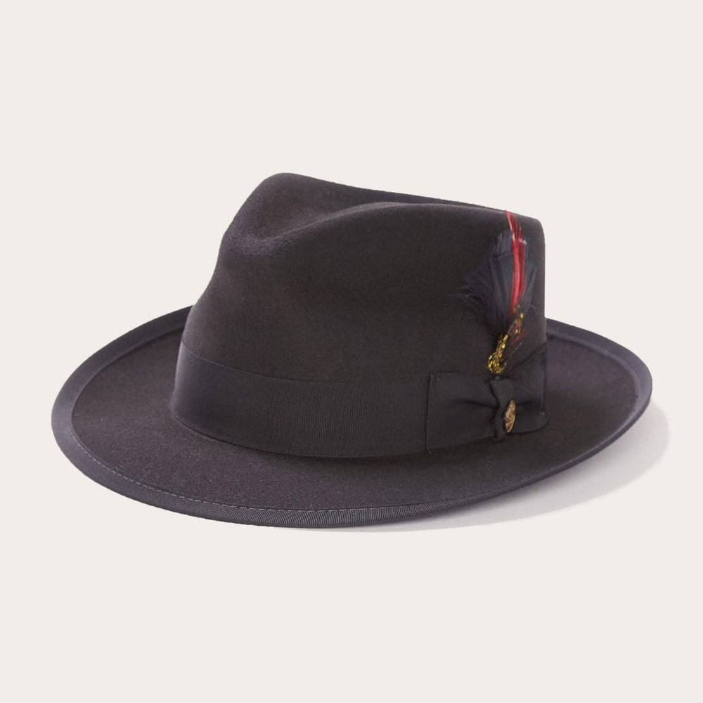 Whippet Wool Fedora Black | Stetson