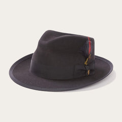 Whippet Wool Fedora Black | Stetson