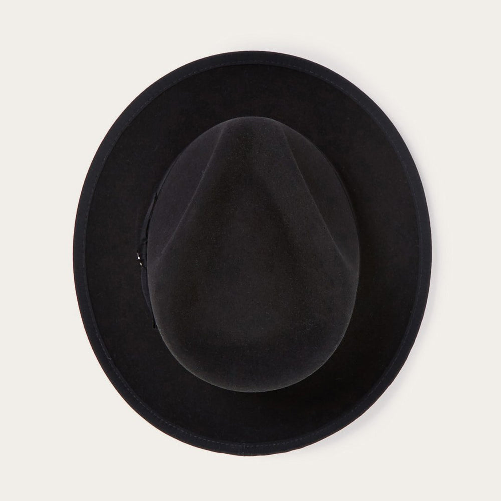 Whippet Wool Fedora Black | Stetson