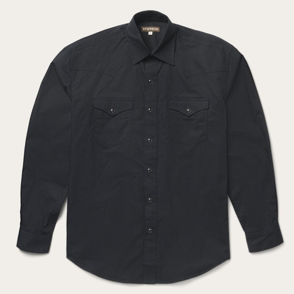 Classic Western Shirt in Black Black | Stetson