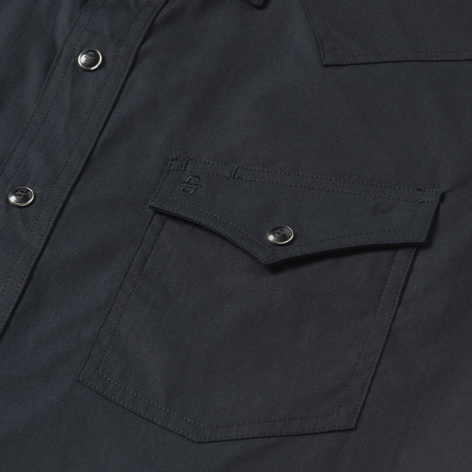 Classic Western Shirt in Black Black | Stetson
