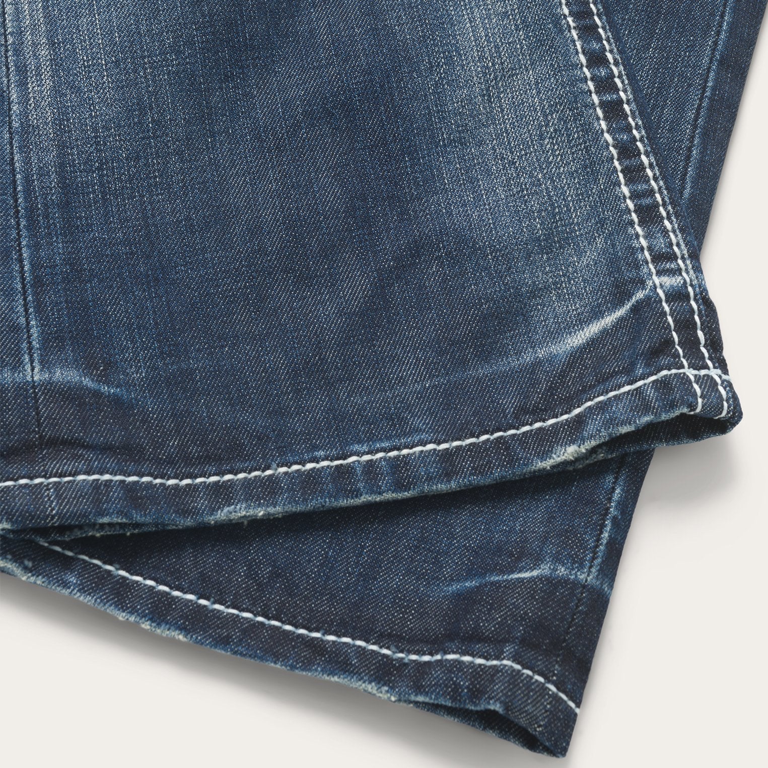 1014 Fit Destructed Medium Wash Jeans Blue | Stetson