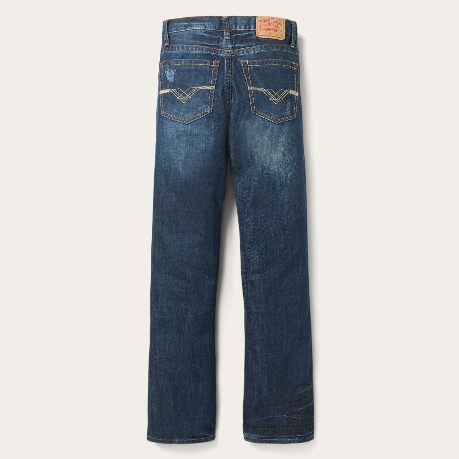 1312 Fit Jeans With Back Pocket Detail Blue | Stetson