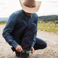 1312 Fit Destructed Jeans Blue | Stetson