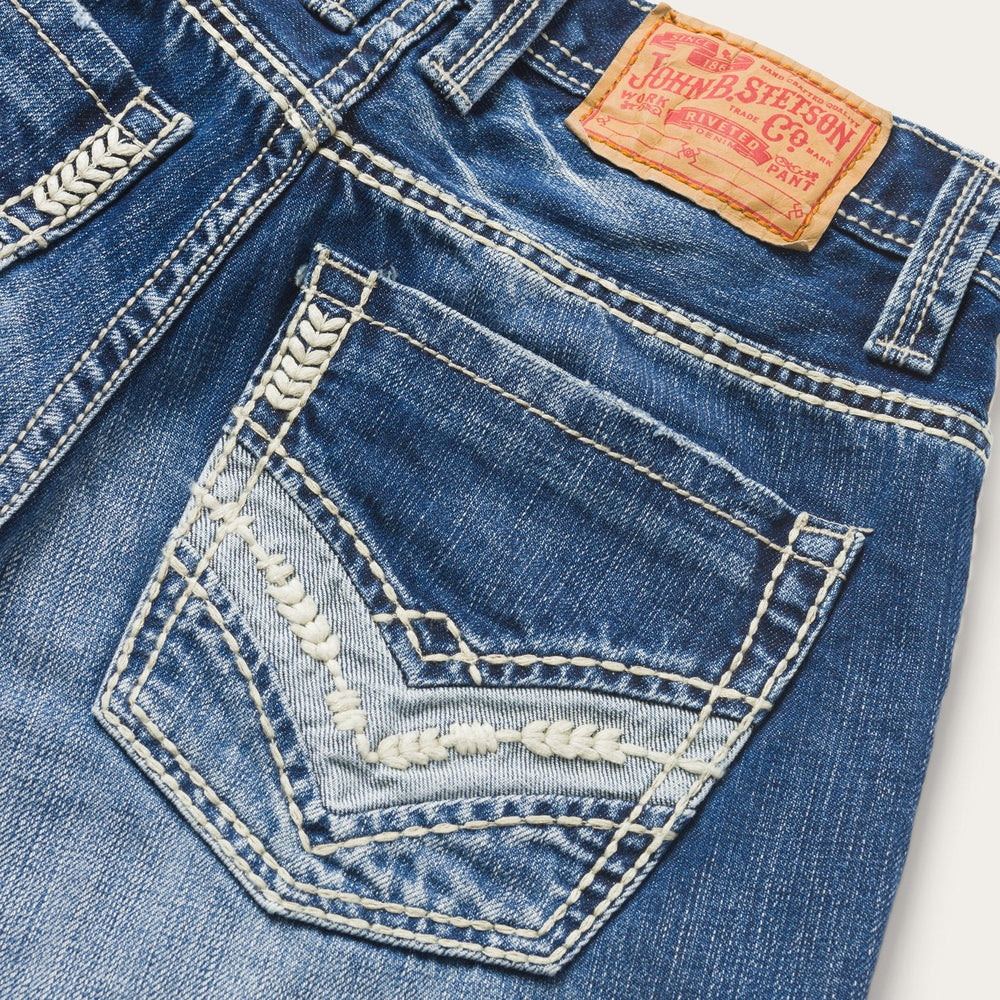 1312 Fit Light Wash Jeans Blue | Stetson
