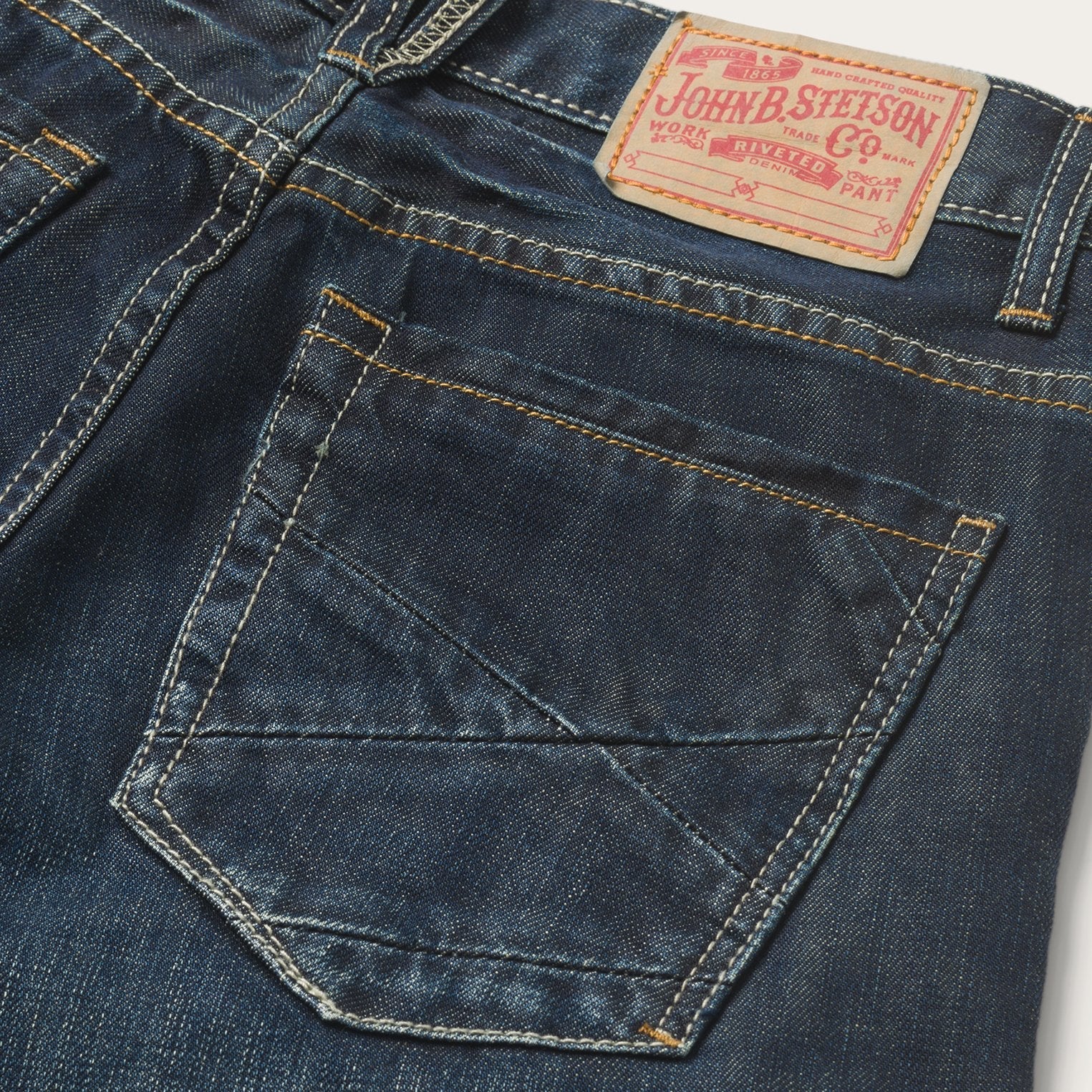 1312 Fit Jeans With a Pieced Back Pocket Blue | Stetson
