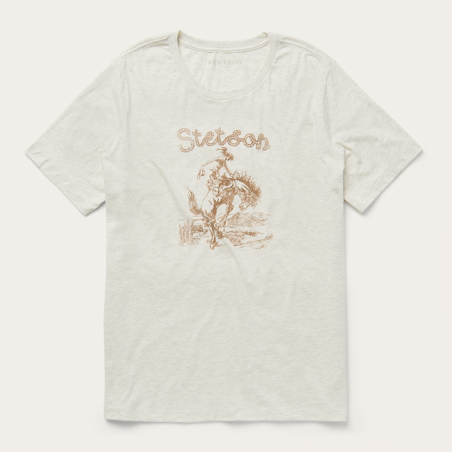 Giddy Up Graphic Tee White | Stetson