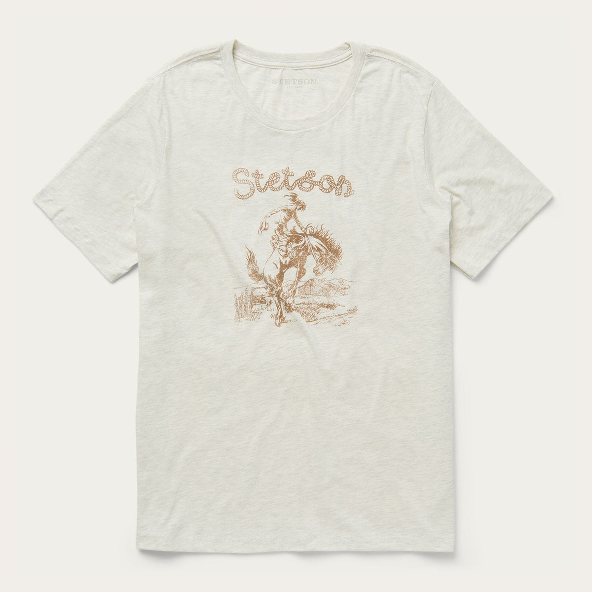 Giddy Up Graphic Tee White | Stetson
