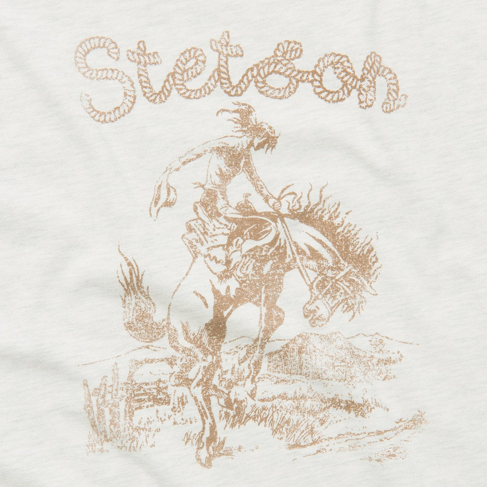 Giddy Up Graphic Tee White | Stetson