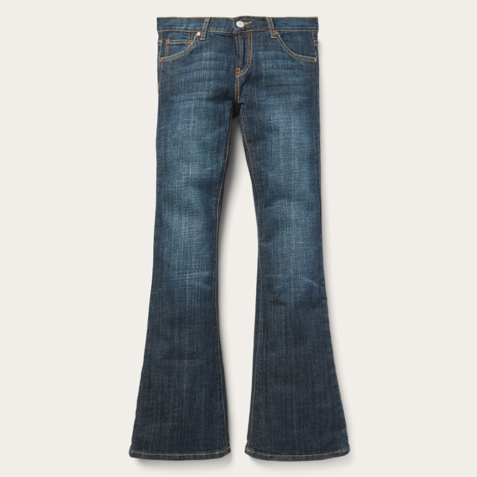 816 Classic Boot Cut Jeans In Dark Wash Blue | Stetson