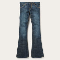816 Classic Boot Cut Jeans In Dark Wash Blue | Stetson