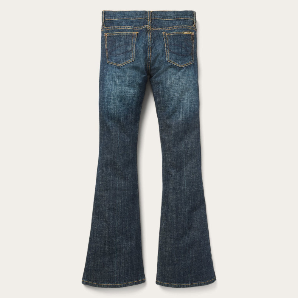 816 Classic Boot Cut Jeans In Dark Wash Blue | Stetson