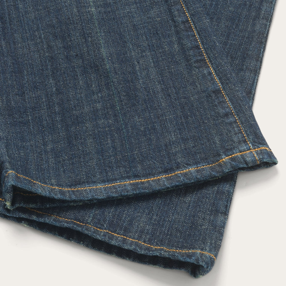 816 Classic Boot Cut Jeans In Dark Wash Blue | Stetson