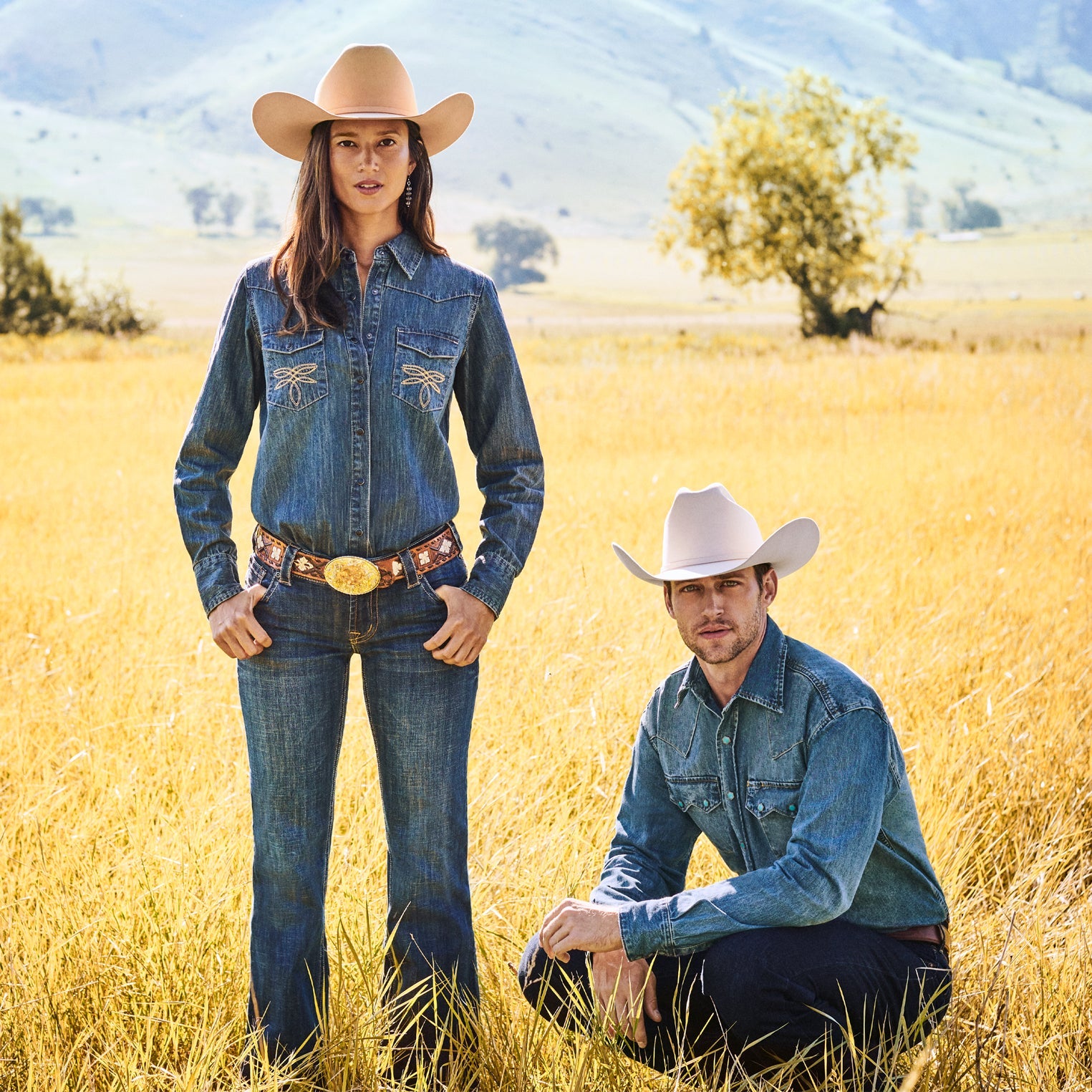 214 City Trouser Jeans In Medium Wash Blue | Stetson