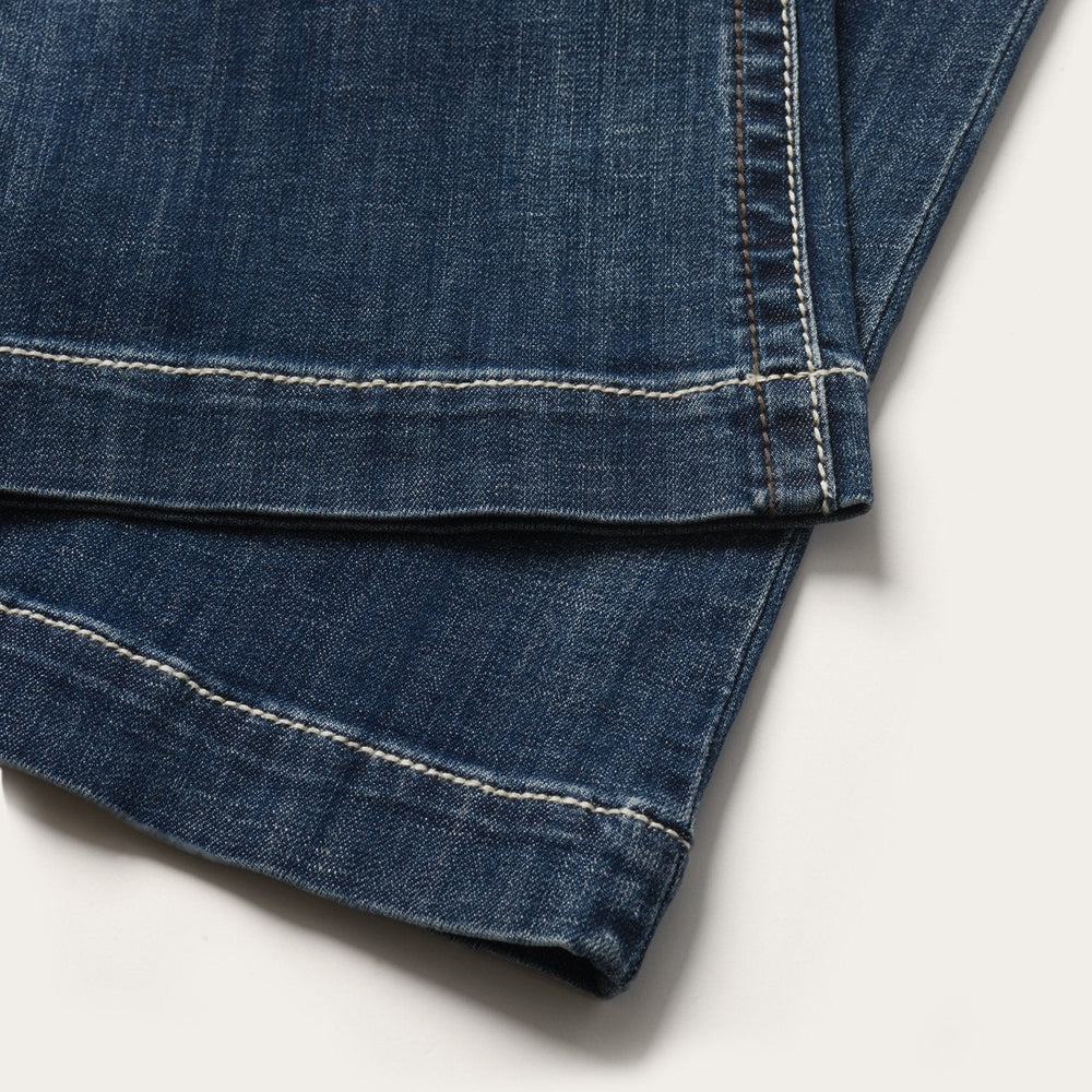 214 City Trouser Jeans With Chevron Back Pocket Blue | Stetson